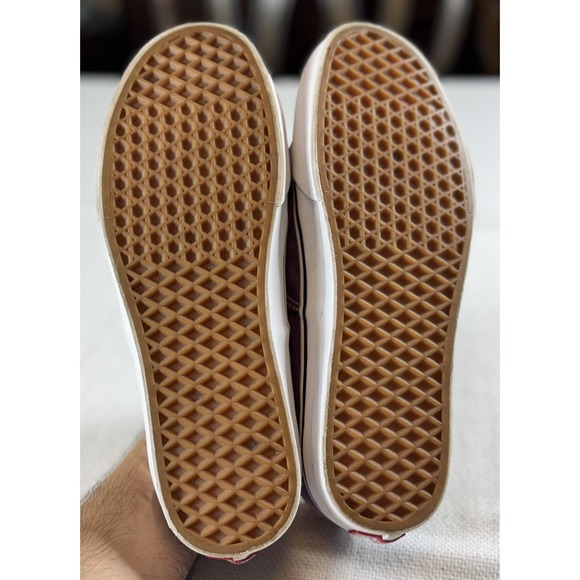 Vans Shoes Mens Size 11.5 Purple Canvas Low Top Lace Up Casual Skate‎ Sneakers - Picture 7 of 10